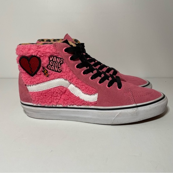 Vans SK8-Hi (Sherpa) Pink Lemonade Women 8.5 - Picture 1 of 9